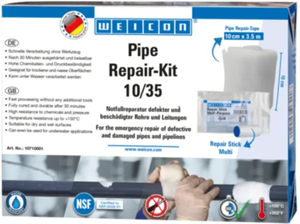 Reparatursätze WEICON Pipe Repair-Kit 10/35