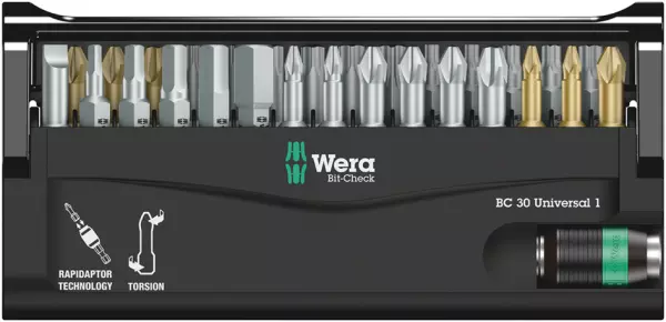 Bit-Sätze WERA BC 30 Universal 1