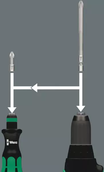 Bitsortimente mit Handgriff WERA Kraftform Kompakt 40