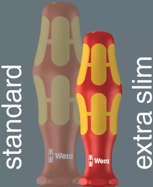 Schraubenzieher VDE Schlitz / Pozidriv WERA 165 iSS PZ/S