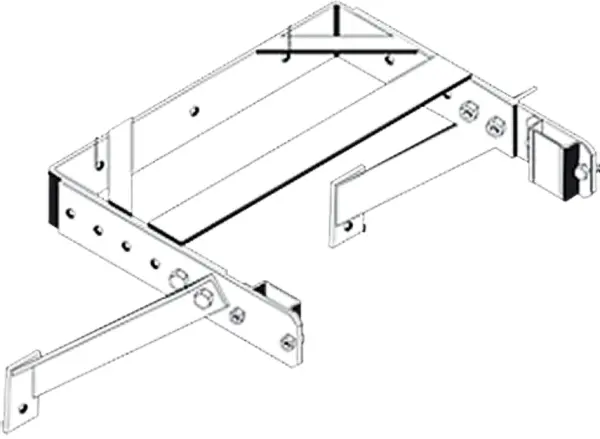 Wandhalter verstellbar ZARGES