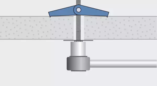 Federklappdübel mit Haken MUNGO MF-H